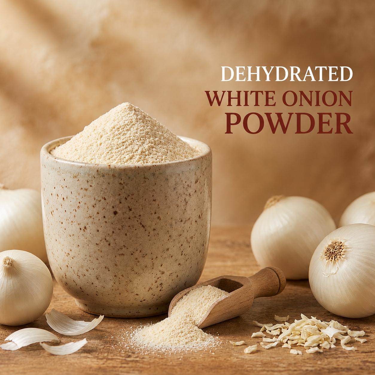 Dehydrated White Onion Powder